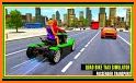 Flying ATV Bike Taxi Simulator: Free Driving Games related image