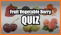 Fruits and Vegetables Quiz related image