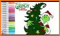 Grinch Coloring Book related image