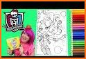 Monster High Coloring book related image