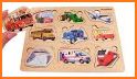 Kids Trucks: Puzzles 2 - Gold related image