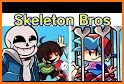 Skeleton Bros but FNF Mod Test related image