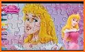 Kids Princess Sliding Puzzle related image