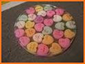 Candy Hearts Valentine Emoji Stickers related image