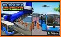 US Police Flying Prison Bus Criminal Transport related image