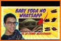 Baby Yoda stickers for Whatsapp related image