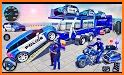 US Police Offroad Cop Car Transporter Driver related image