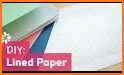 Paper Printer - print your own lined & graph paper related image