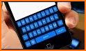 Blue Black Keyboard Theme related image