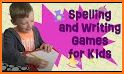 Spelling for children activity game related image