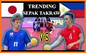 Sepak takraw soccer rabona related image