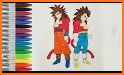 How to color dragon ball z related image