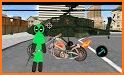 Stickman Rope Hero Green Hero Gangstar Crime related image