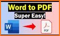 Convert Word to PDF - Documents DOC to PDF related image