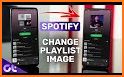 Change playlist image - Spotify related image