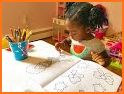 Baby Coloring games for kids related image