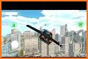 Flying Police Car Chase: Flying Car Simulator related image