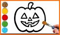 Halloween Coloring & Drawing related image