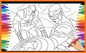 Wolverine coloring book related image