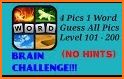 4 pics 1 word brain game related image