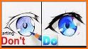 How to Draw Anime Eyes related image