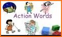 Preschool Flashcards: Action Words related image