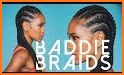 Braided Cornrow Hairstyle related image