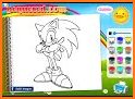 Purple Pink Coloring Book-Kids Painting Game related image