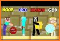 Noob vs Pro vs Hacker 4: Lucky Block related image