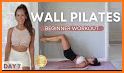 Wall Pilates workout at home related image