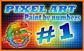 Petly Pixel Artist - Color by number related image