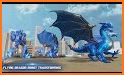 Futuristic Flying Dragon Robot War Game related image