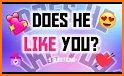 Does He Like You ? Personality Test For Girls related image