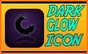 Dark Glow - icon pack related image