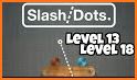 Slash/Dots.  Physics Puzzle related image