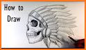 Learn to Draw Skulls Tattoo related image