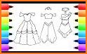 Coloring Princess Dress Fashion related image