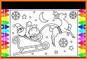 Christmas Coloring Book 🎅 Santa game for kids related image