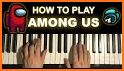 Among us theme keyboard related image