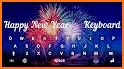 Live New Year Fireworks Keyboard Theme related image