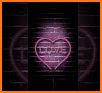 Valentine Day Neon Heart Theme related image