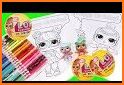 Coloring Book for Surprise Dolls LOL related image