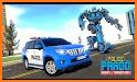 Police Prado Car Robot Transform Games: Car Games related image