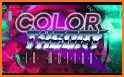 Neon Colorful Wolf Theme related image