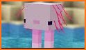 Mod Axolotls Mobs for Minecraft PE related image