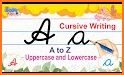 I learn cursive writing related image