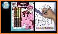 Coloring My Pony  By Numbers related image