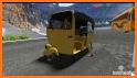 uphill tuk tuk: hill climb racing games related image