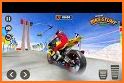 Police bike stunts racing game 2019 related image