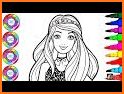 Princess Coloring Book: Fun Dressing Game related image